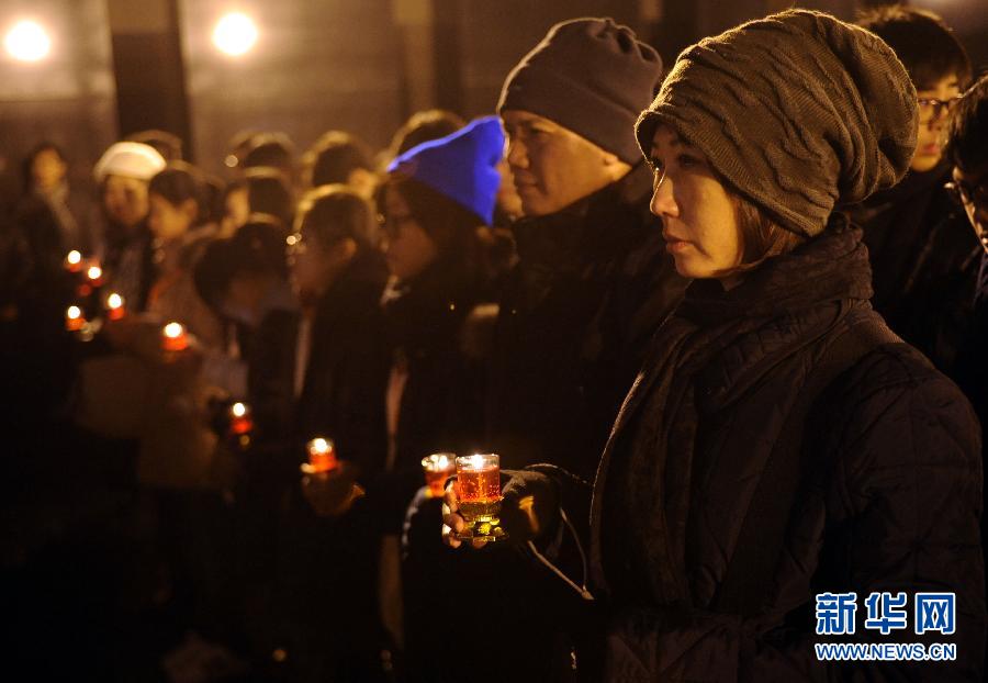 （社會）（4）燭光祭奠南京大屠殺30萬遇難者