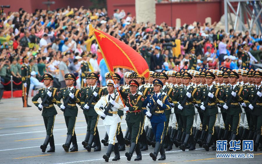 （時政）（2）紀(jì)念中國人民抗日戰(zhàn)爭暨世界反法西斯戰(zhàn)爭勝利70周年大會專項(xiàng)演練順利舉行